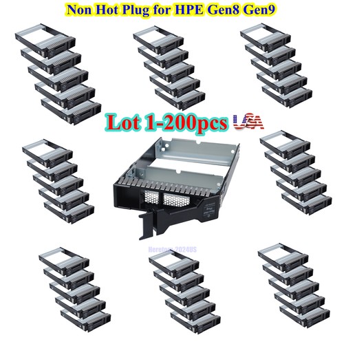Lot hard drive tray - drive, hp
